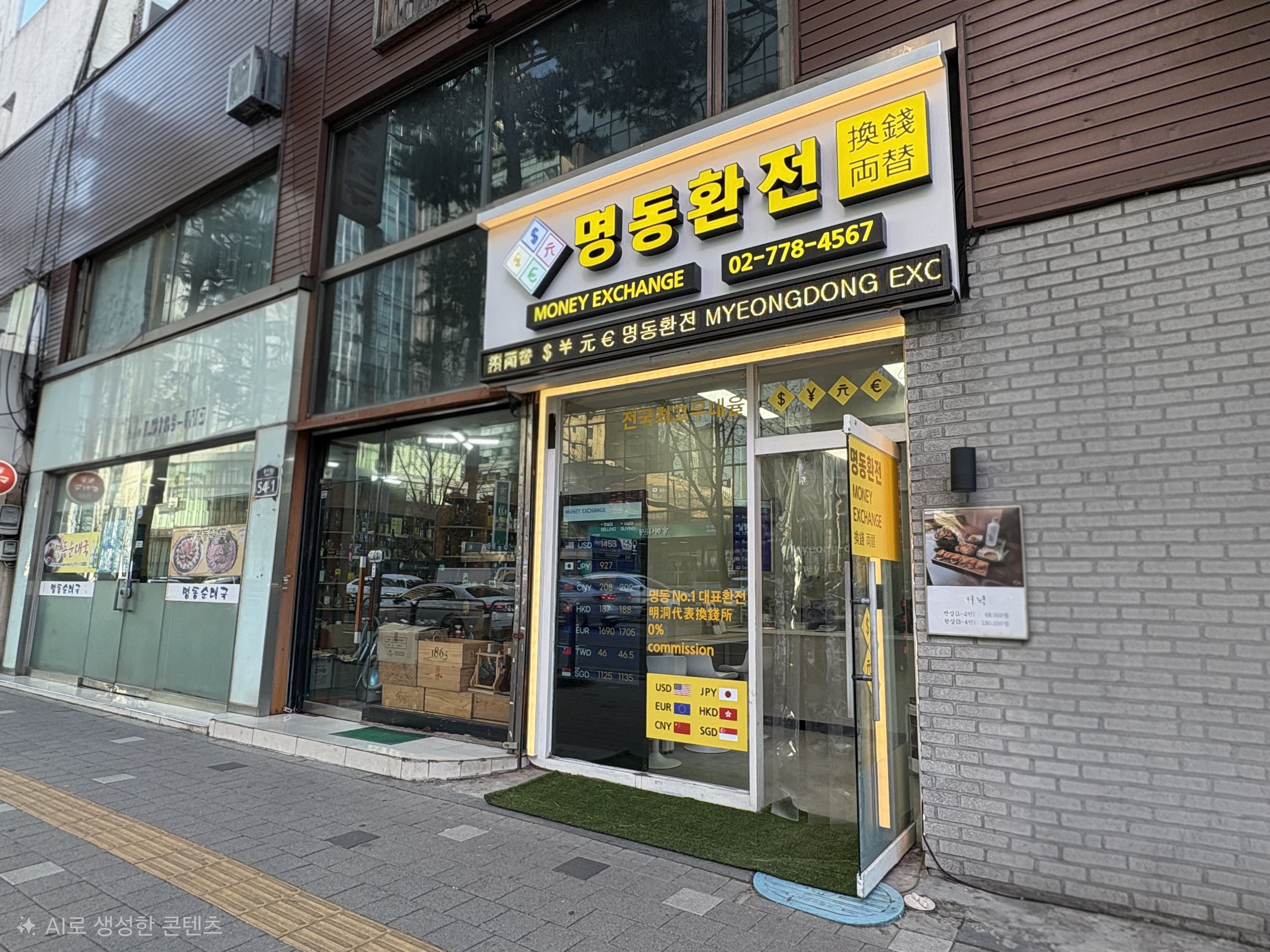 명동환전 이미지